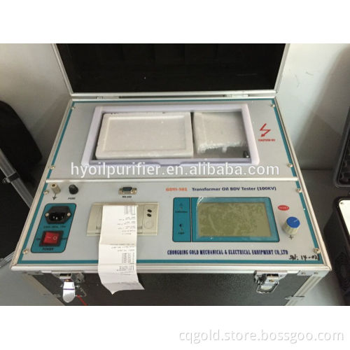 Transformer Insulating Oil Breakdown Voltage BDV Tester